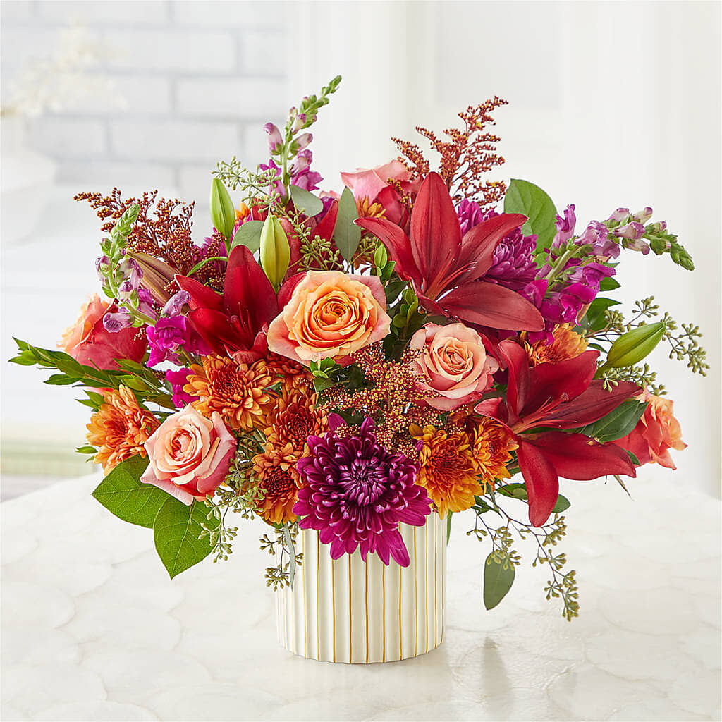 Burgundy Landscape Bouquet – PIERSON'S FLOWER SHOP & GREENHOUSES INC, Cedar Rapids IA