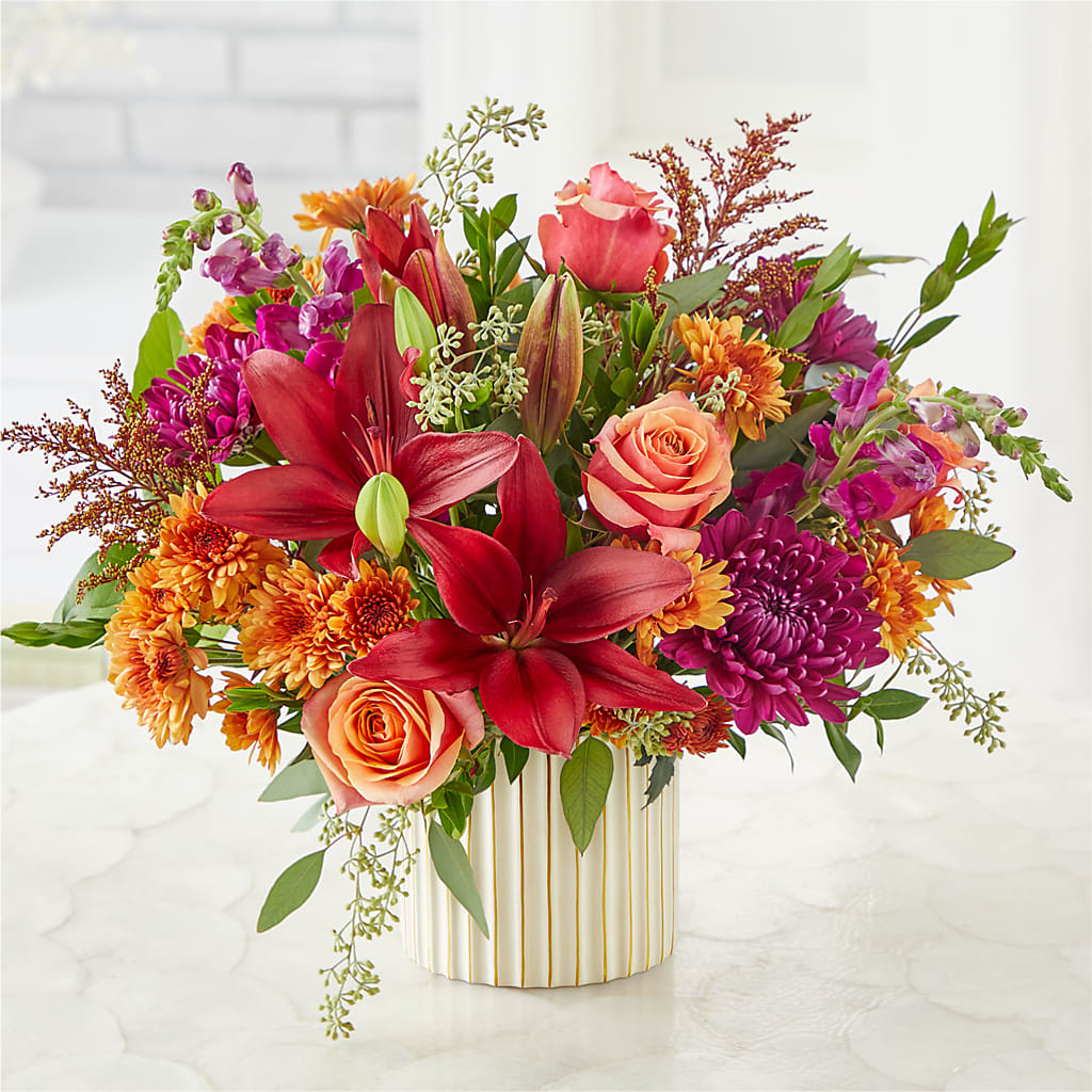 Burgundy Landscape Bouquet – PIERSON'S FLOWER SHOP & GREENHOUSES INC, Cedar Rapids IA