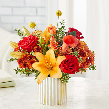 Scarlet Skies Bouquet – PIERSON'S FLOWER SHOP & GREENHOUSES INC, Cedar Rapids IA