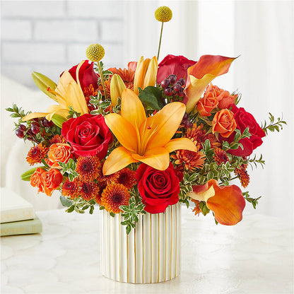 Scarlet Skies Bouquet – PIERSON'S FLOWER SHOP & GREENHOUSES INC, Cedar Rapids IA