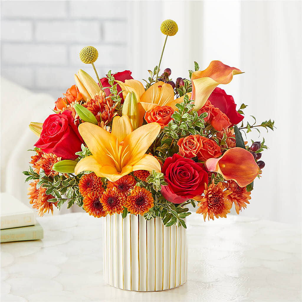 Scarlet Skies Bouquet – PIERSON'S FLOWER SHOP & GREENHOUSES INC, Cedar Rapids IA
