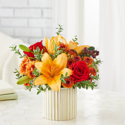 Scarlet Skies Bouquet – PIERSON'S FLOWER SHOP & GREENHOUSES INC, Cedar Rapids IA