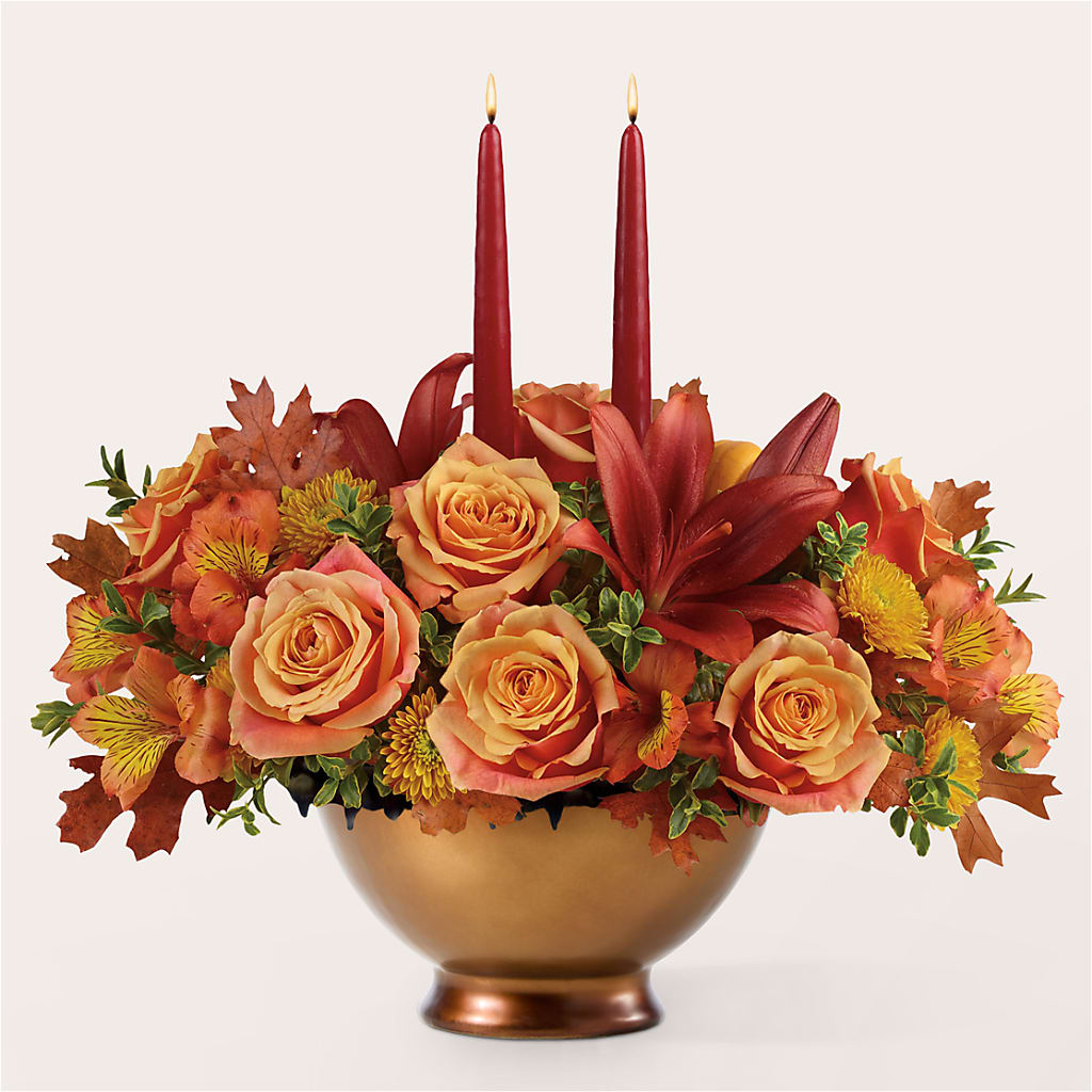Harvest Table Centerpiece – PIERSON'S FLOWER SHOP & GREENHOUSES INC, Cedar Rapids IA
