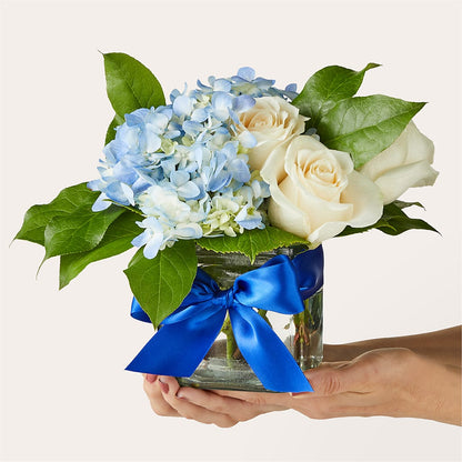 Sky Blue Delight Bouquet – PIERSON'S FLOWER SHOP & GREENHOUSES INC, Cedar Rapids IA