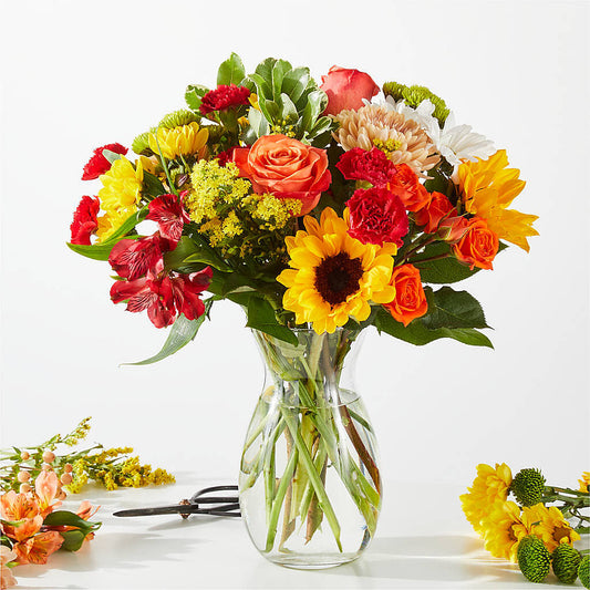 Fall Delight – A Florist Original – PIERSON'S FLOWER SHOP & GREENHOUSES INC, Cedar Rapids IA
