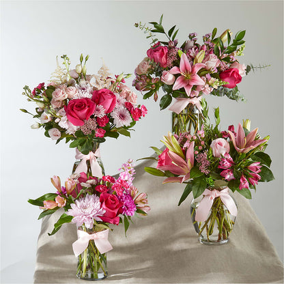 Pink Ribbon - A Florist Original – PIERSON'S FLOWER SHOP & GREENHOUSES INC, Cedar Rapids IA