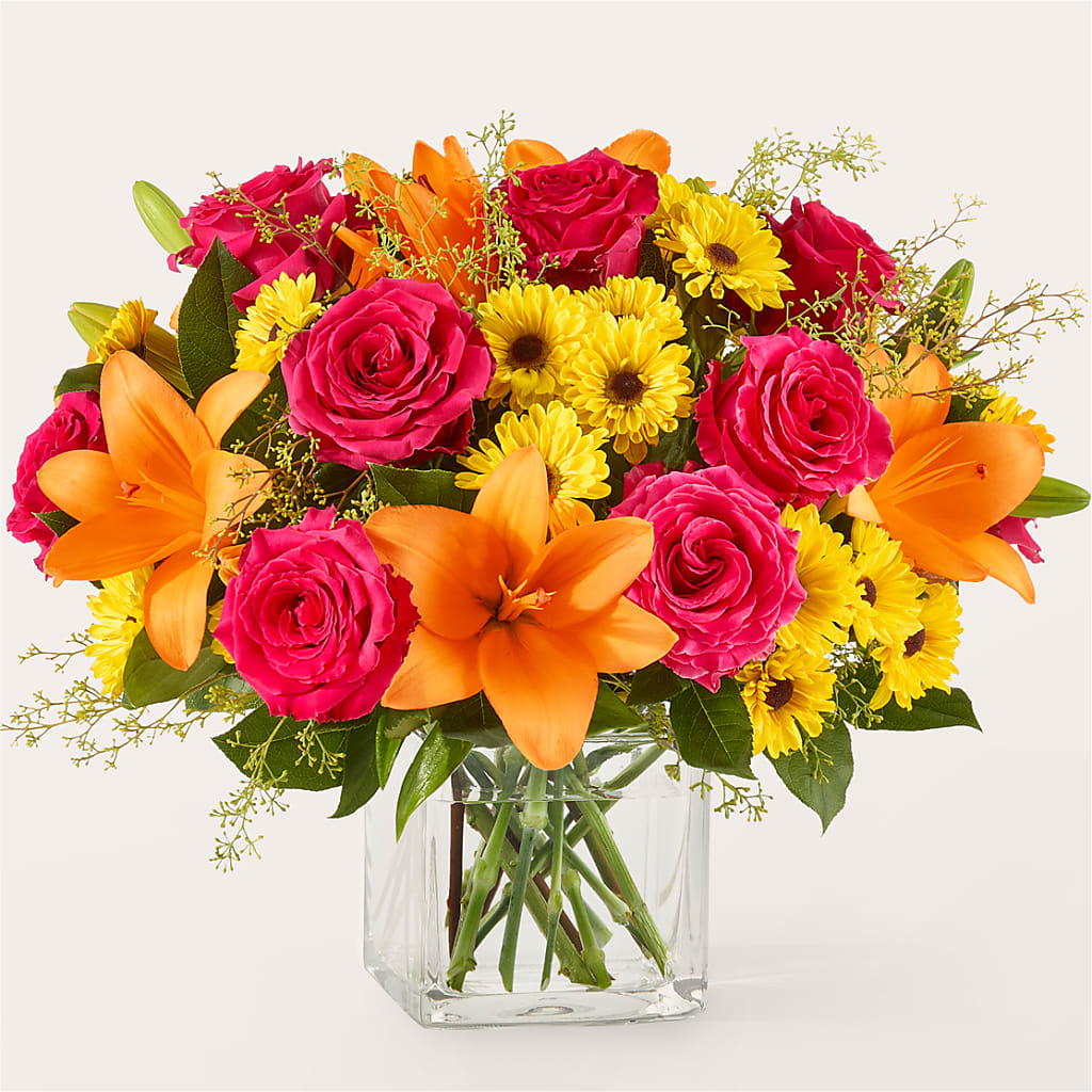 Neon Lights Bouquet – PIERSON'S FLOWER SHOP & GREENHOUSES INC, Cedar Rapids IA