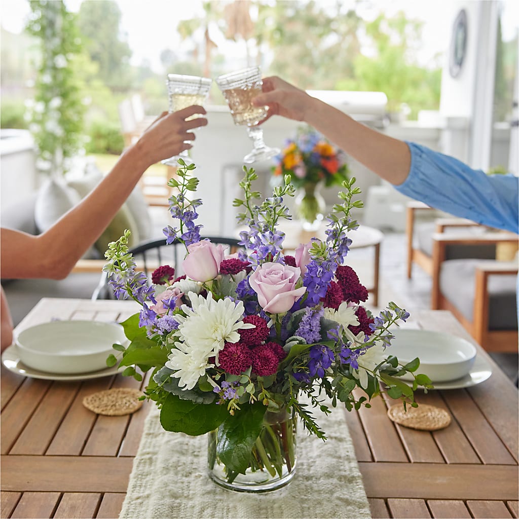 Violet Frost Bouquet – PIERSON'S FLOWER SHOP & GREENHOUSES INC, Cedar Rapids IA