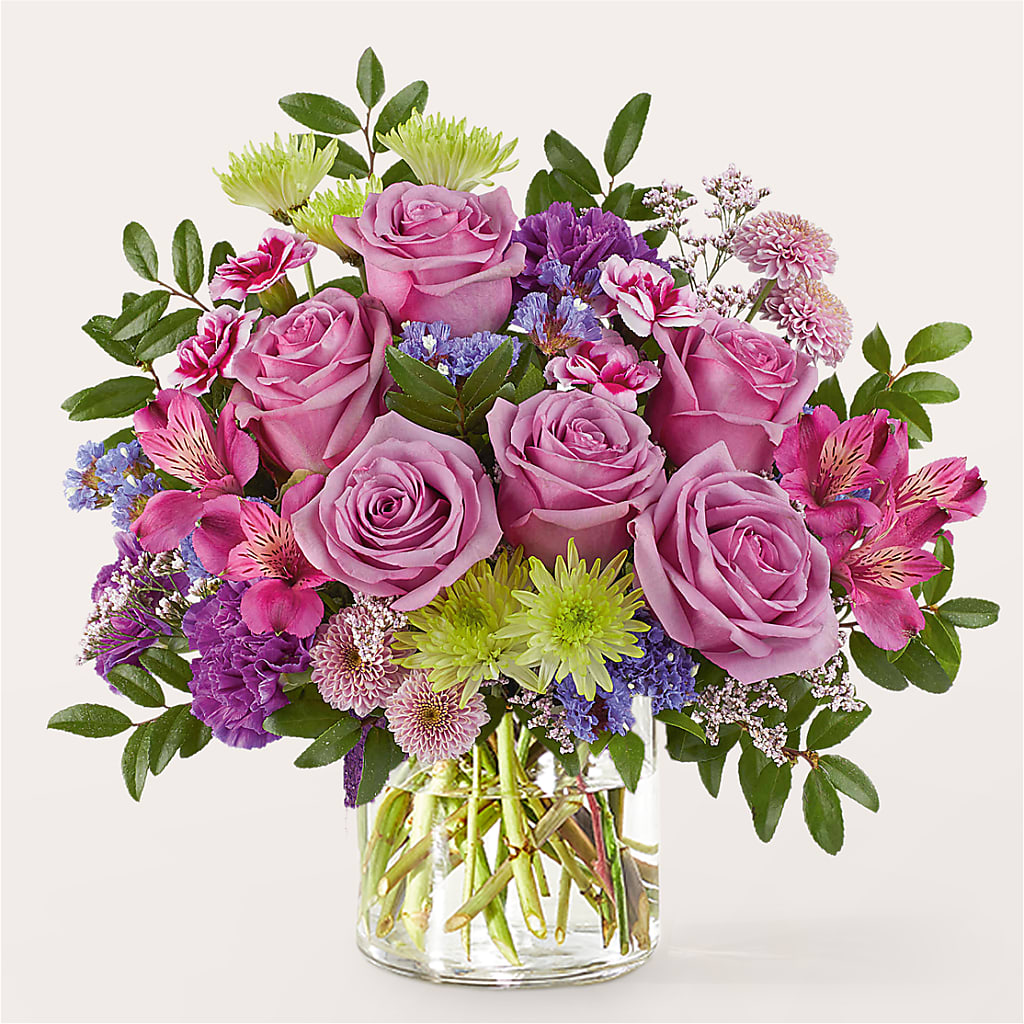 Glass Half Full Bouquet – PIERSON'S FLOWER SHOP & GREENHOUSES INC, Cedar Rapids IA