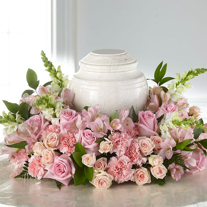 Blooms of Hope Cremation Adornment – PIERSON'S FLOWER SHOP & GREENHOUSES INC, Cedar Rapids IA