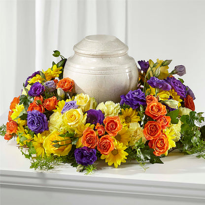 Blossoms of Remembrance Cremation Adornment – PIERSON'S FLOWER SHOP & GREENHOUSES INC, Cedar Rapids IA