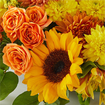 Autumn Harmony Centerpiece – PIERSON'S FLOWER SHOP & GREENHOUSES INC, Cedar Rapids IA