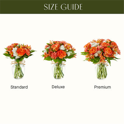 Apricot Glow Bouquet – PIERSON'S FLOWER SHOP & GREENHOUSES INC, Cedar Rapids IA