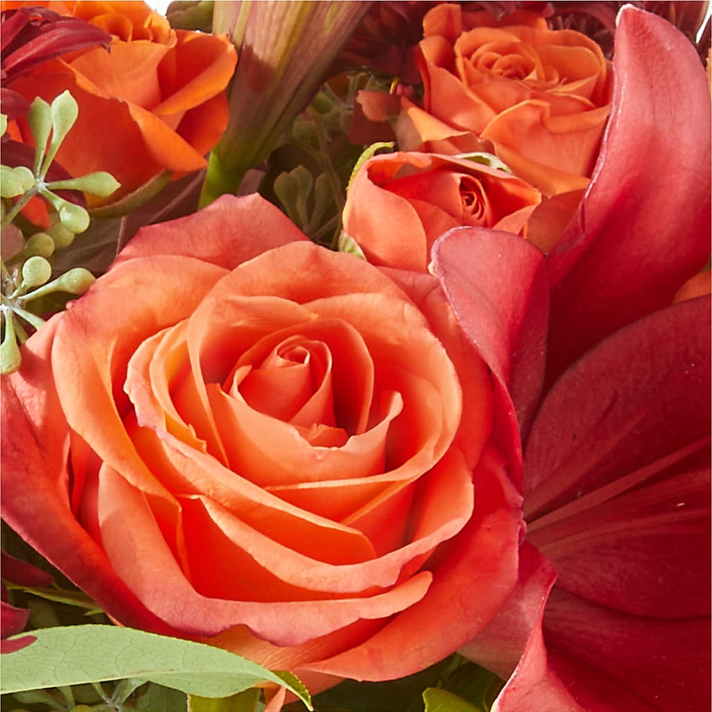 Crimson Leaves Bouquet – PIERSON'S FLOWER SHOP & GREENHOUSES INC, Cedar Rapids IA