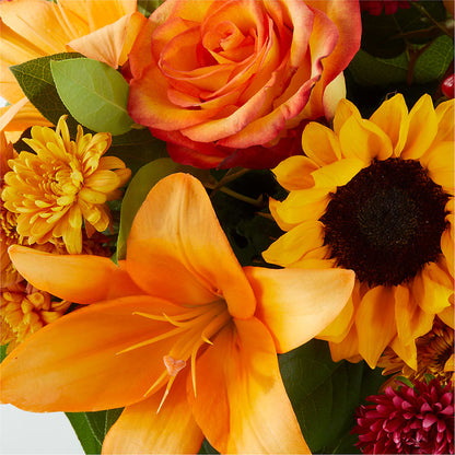 Grateful Centerpiece – PIERSON'S FLOWER SHOP & GREENHOUSES INC, Cedar Rapids IA