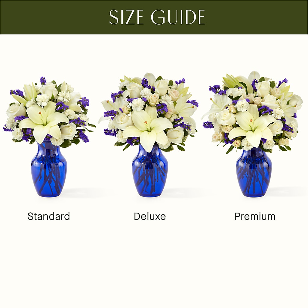 Sapphire Rush Bouquet – PIERSON'S FLOWER SHOP & GREENHOUSES INC, Cedar Rapids IA