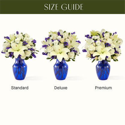 Sapphire Rush Bouquet – PIERSON'S FLOWER SHOP & GREENHOUSES INC, Cedar Rapids IA