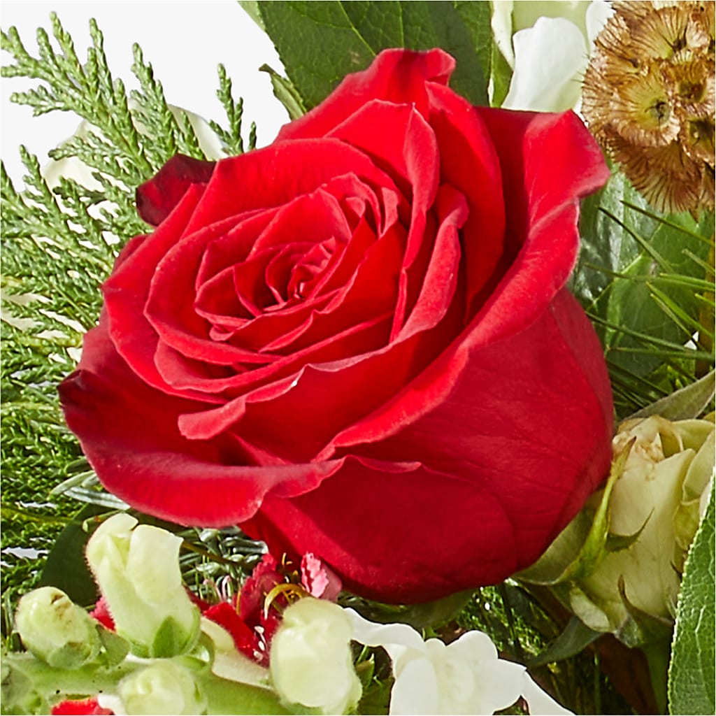 Deck the Halls Bouquet – PIERSON'S FLOWER SHOP & GREENHOUSES INC, Cedar Rapids IA