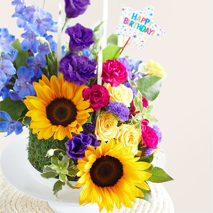 Star of the Day Floral Cake – PIERSON'S FLOWER SHOP & GREENHOUSES INC, Cedar Rapids IA