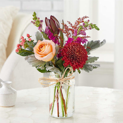 Moody Hues Bouquet – PIERSON'S FLOWER SHOP & GREENHOUSES INC, Cedar Rapids IA