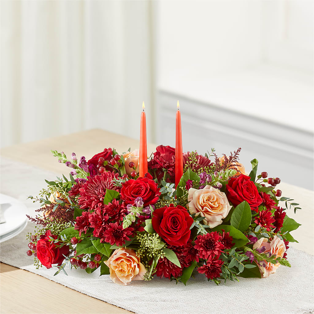 Most Thankful Centerpiece – PIERSON'S FLOWER SHOP & GREENHOUSES INC, Cedar Rapids IA