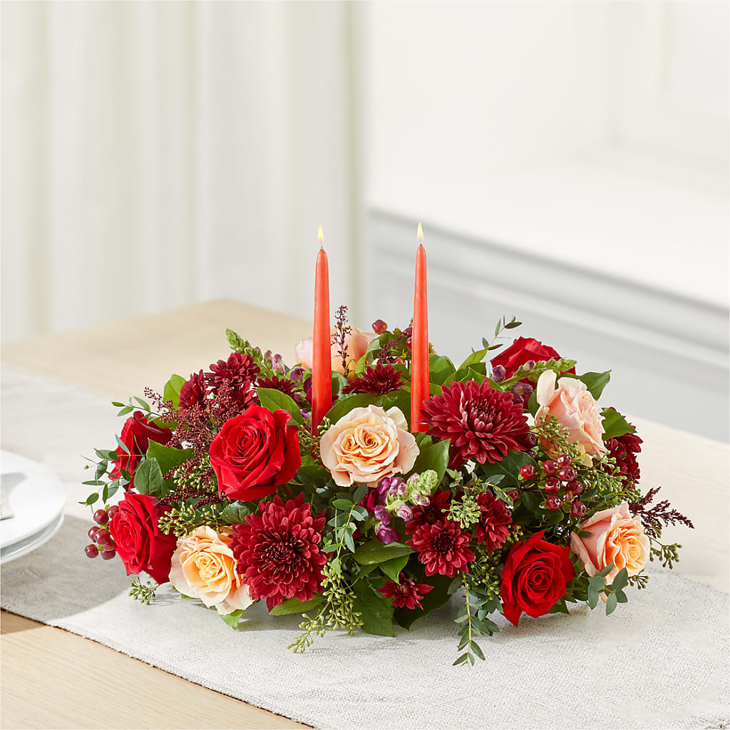 Most Thankful Centerpiece – PIERSON'S FLOWER SHOP & GREENHOUSES INC, Cedar Rapids IA