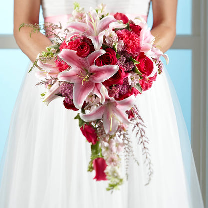 Lily & Rose Bouquet – PIERSON'S FLOWER SHOP & GREENHOUSES INC, Cedar Rapids IA
