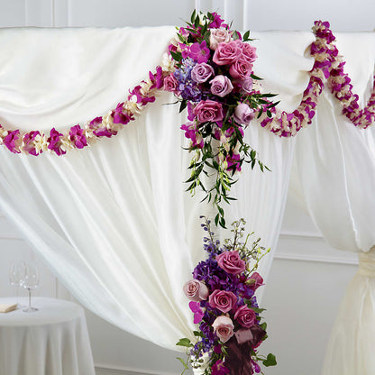 Color & Light Chuppah Decor – PIERSON'S FLOWER SHOP & GREENHOUSES INC, Cedar Rapids IA