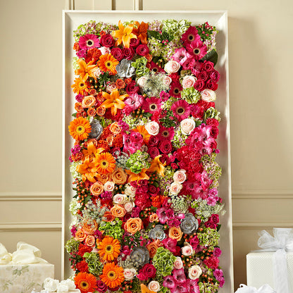 Fresh Picked Floral Wall – PIERSON'S FLOWER SHOP & GREENHOUSES INC, Cedar Rapids IA