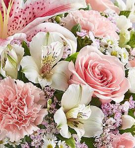 Florist Choice Pink and White Bouquet