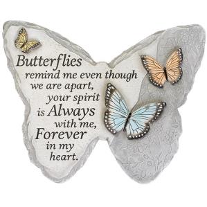 Butterfly Memorial Garden Stone